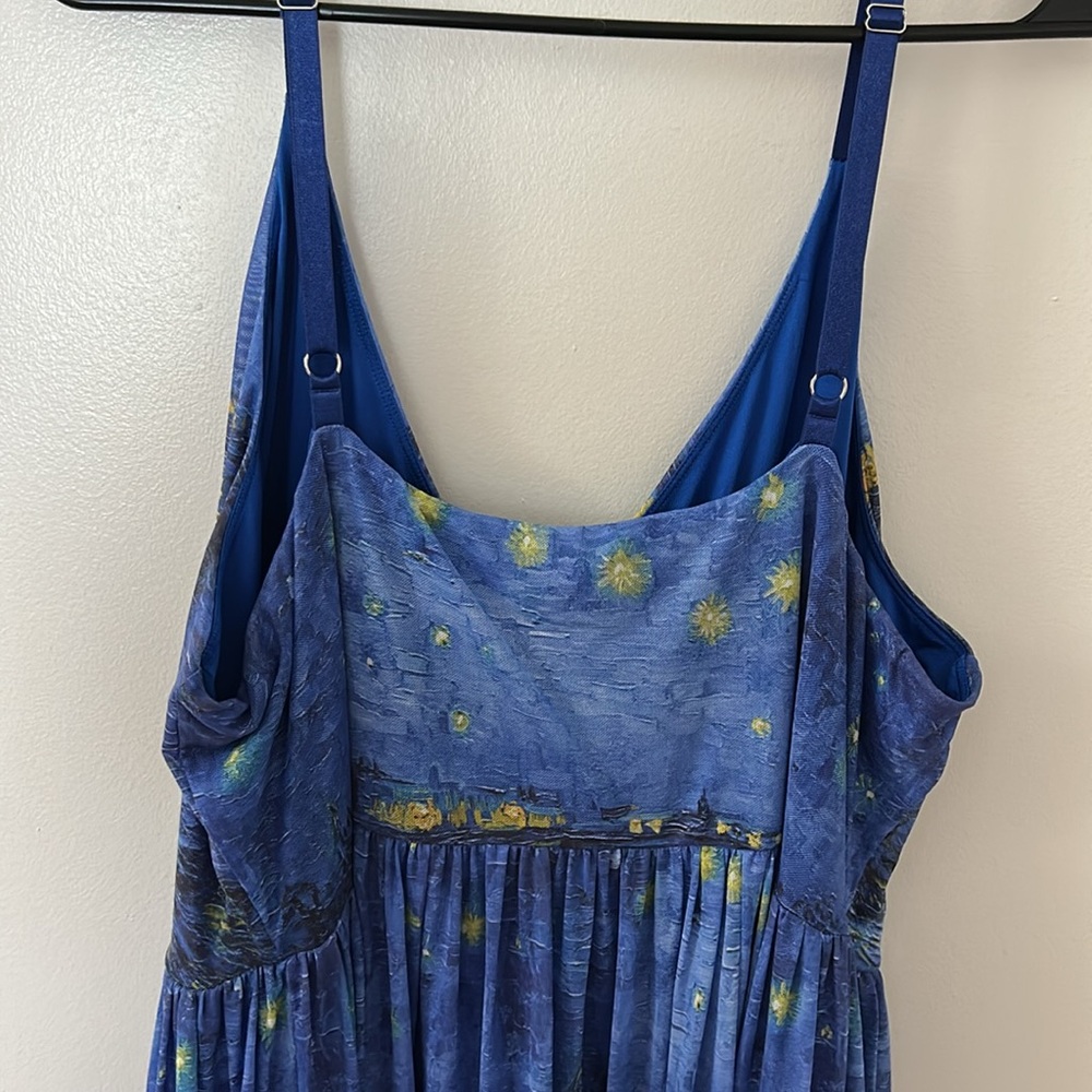Blackmilk Clothing Starry Night Midi Dress XXL - Picture 4 of 5